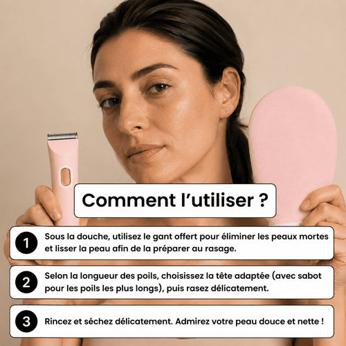 FreshSkin - Rasoir pour le visage et le corps
