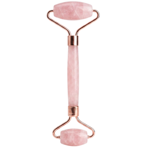 RollSkin - Rouleau de massage visage en quartz rose